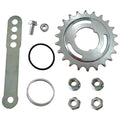 DONSP1986 Bicycle Coaster Brake Hub/Bike Brake Rear Hub (Silver 21T Kit)