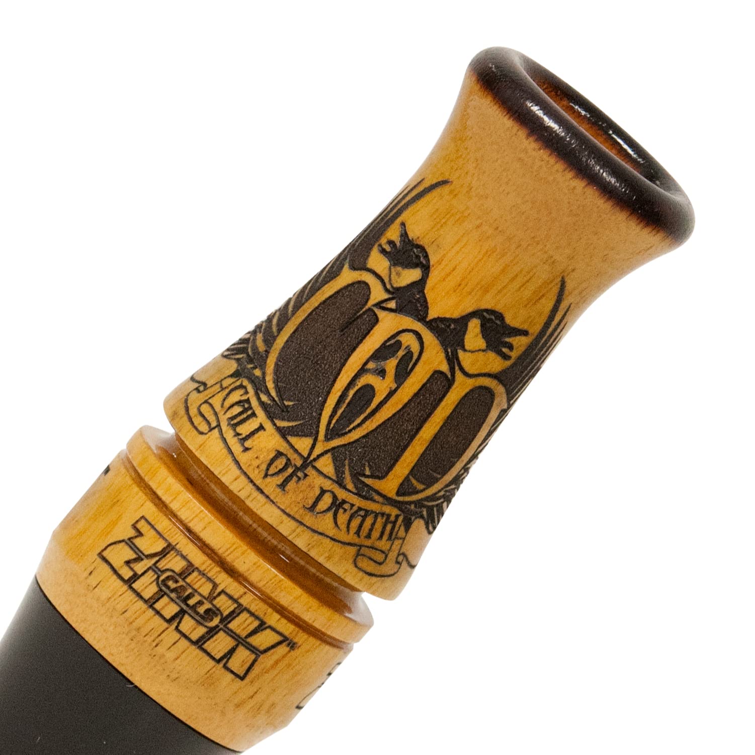 Zink Calls Of Death (Cod) Polycarbonate Hand-Tuned Short Reed Waterfowl Canada Goose Hunting Game Call - Power, Volume & Speed I