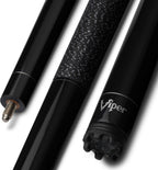 Viper By Gld Products Jump Shot/Break 58'' 3-Piece Billiard/Pool Cue, Black, 19 Ounce (50-0503-19)