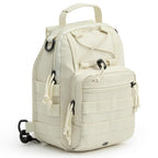 G4Free Outdoor Tactical Bag Backpack, Military Sport Bag Pack Sling Shoulder Backpack Tactical Pack for Every Day Carry (Beige)