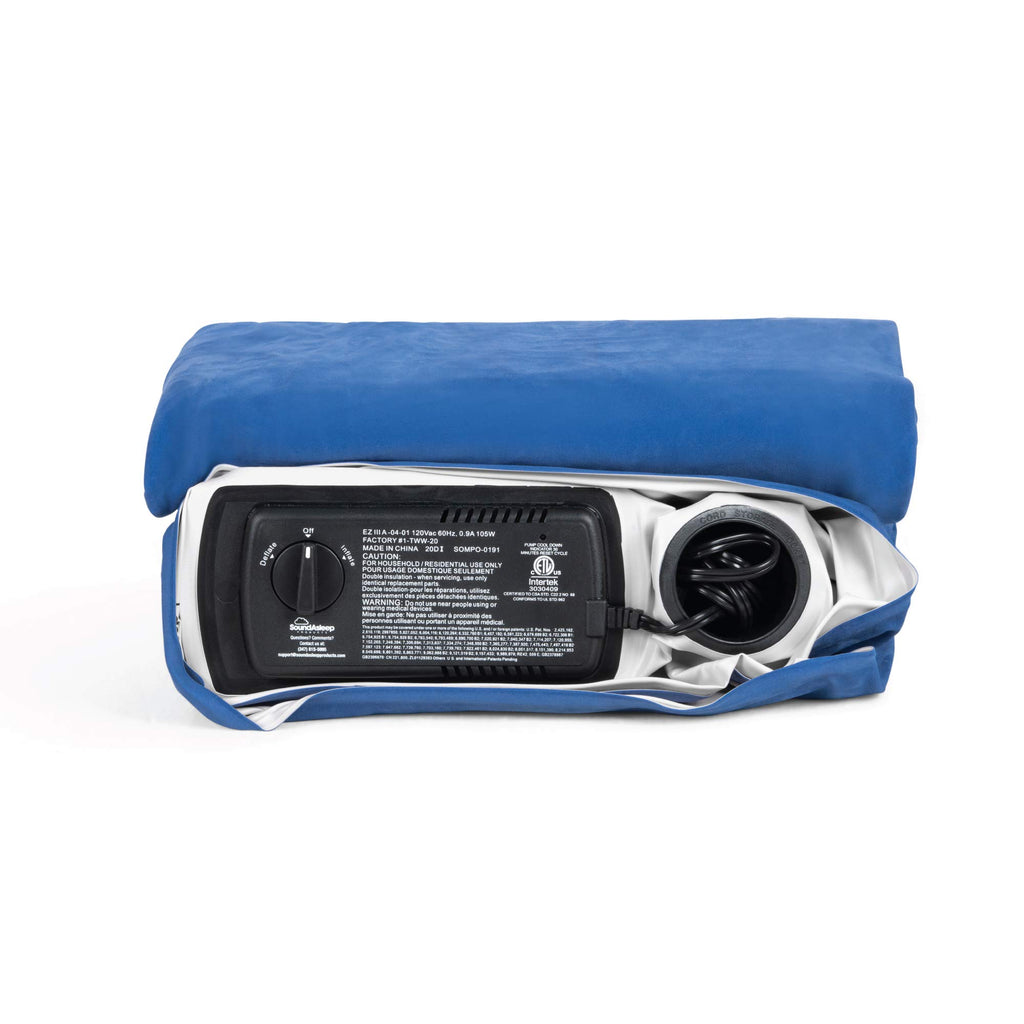 Soundasleep Dream Series Air Mattress With Comfortcoil Technology & Internal Built In High Capacity Pump - Full