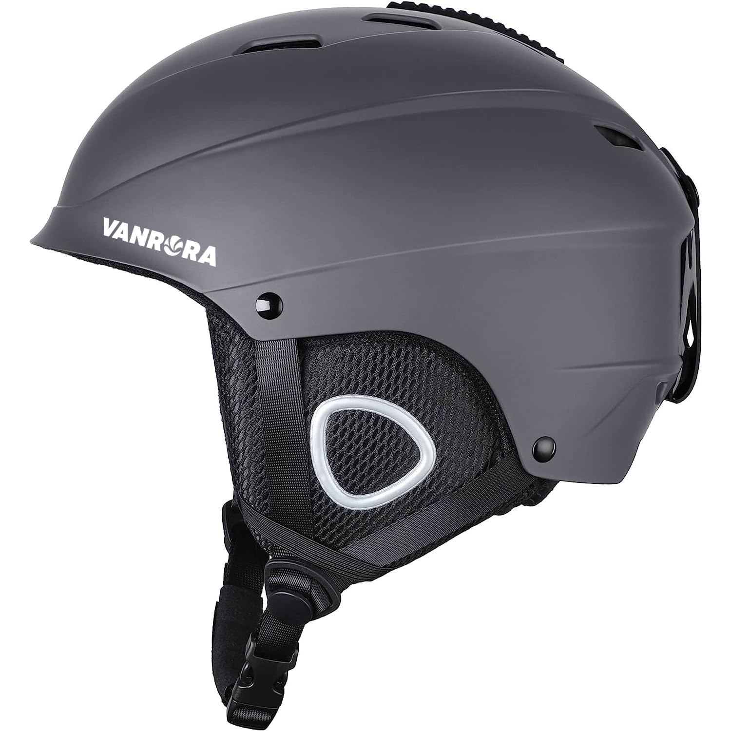 VANRORA Ski Helmet, Snowboard Helmet - Gray, S