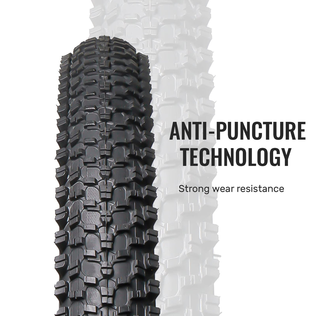 Mohegia Bike Tire,24X1.95 Folding Bead Replacement Tire For Mtb Mountain Bicycle