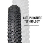 Mohegia Bike Tire,24X1.95 Folding Bead Replacement Tire For Mtb Mountain Bicycle