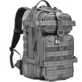 Miramrax Small Tactical Backpack Military Daypack - 30L Backpack for Men Molle Assault Pack Bug Out Bag for Hiking Camping (Grey