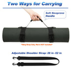 Cosmos Portable Yoga Mat Strap Mat Sling Picnic Blanket Strap With Adjustable Shoulder Strap & Handle For Festivals Picnics Camp