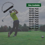 [10 X 15] Practice Golf Net For Training - Suitable For Hockey, Baseball Batting Cage Divider Net - Heavy Duty Golf Sports Netti