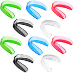 Bbto 20 Pieces Sports Mouth Guards Mouth Protection Athletic Mouth Guard For Kids And Adults (Multi-Color)