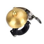 Bonmixc Retro Bicycle Bell Brass Vintage Bike Bell Gold Fit F20~29Mm Handlebars Suitable For Most Of Bike Handlebars