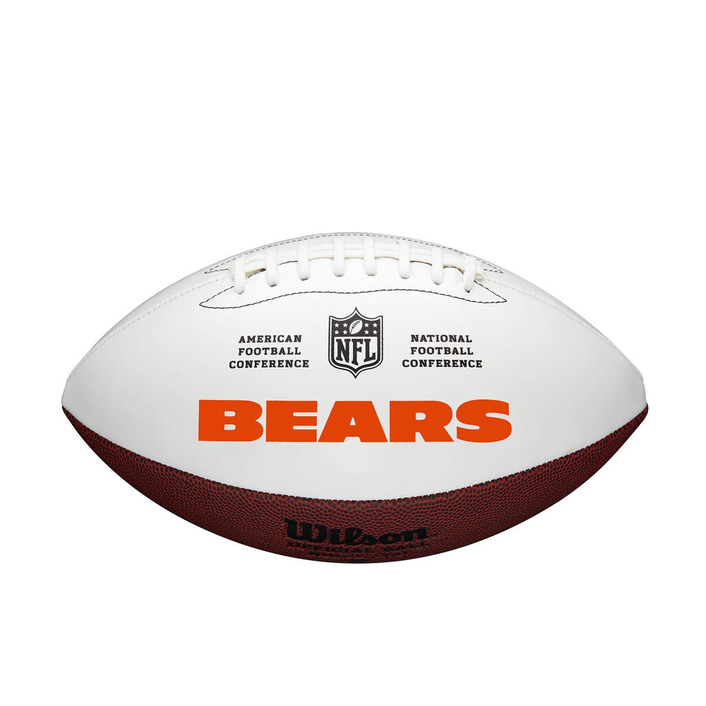 Wilson Nfl Live Signature Autograph Football - Official Size, Chicago Bears