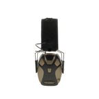 Caldwell E-Max Pro Electronic Hearing Protection 23-24 Nrr - Adjustable Lo Pro Earmuffs For Shooting, Hunting And Range, Brown