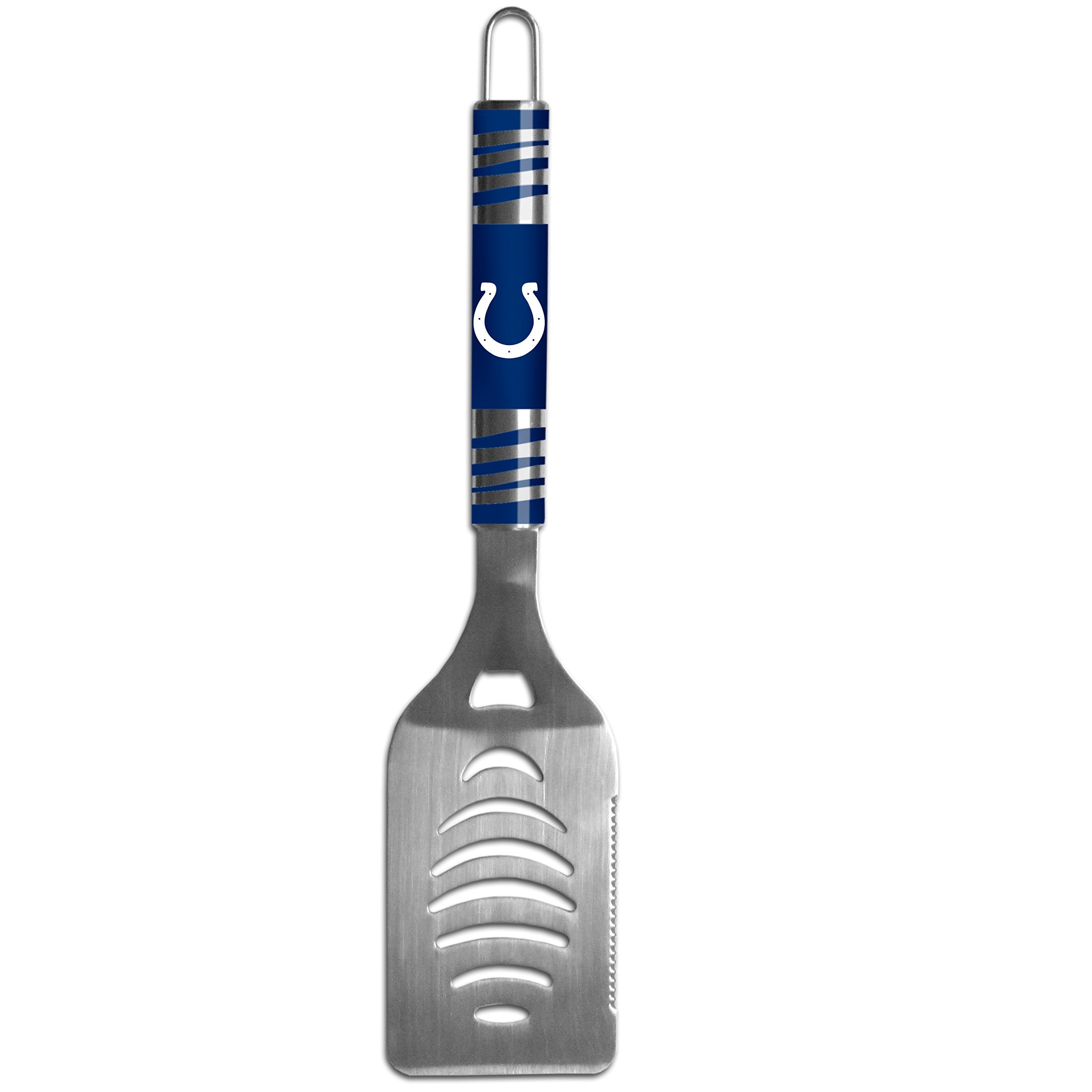NFL Indianapolis Colts Stainless Steel Tailgater Spatula with Color Handle, Silver