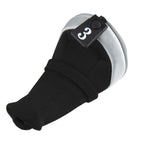 Andux 3Pcs/Set Golf 460Cc Driver Wood Club Head Covers Long Neck With Interchangeable No. Tags Grey