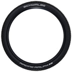 Schwalbe Unisexs Racing Ralph Perf, Twinskin, Tlr Tyres, Black, 57-584