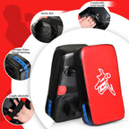Poen 3 Pcs Taekwondo Kick Pads Muay Thai Pads Mma Karate Kick Pads Gear Martial Arts Kickboxing Training Pads Punching Striking