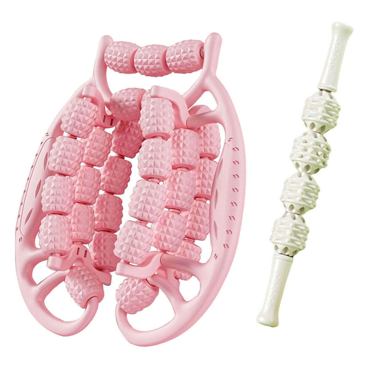 Meadawgs29 Wheel Fascia Muscle Relax Roller Massage Roller for Golfer Elbow Arm Legs Pink|Sporting Goods|Fitness Running & Yoga|