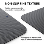 Jishahs Universal Indoor Rowing Machine Mat- 8.5 X 2.3 Ft Exercise Equipment Mat For Concept 2, Nordictrac, Peloton, Sunny, Hydr