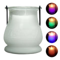 Coleman Color Changing LED Citronella Outdoor Citronella Scented Candle - 25-Hour Burn Time - Perfect for Camping, Patio Tables,