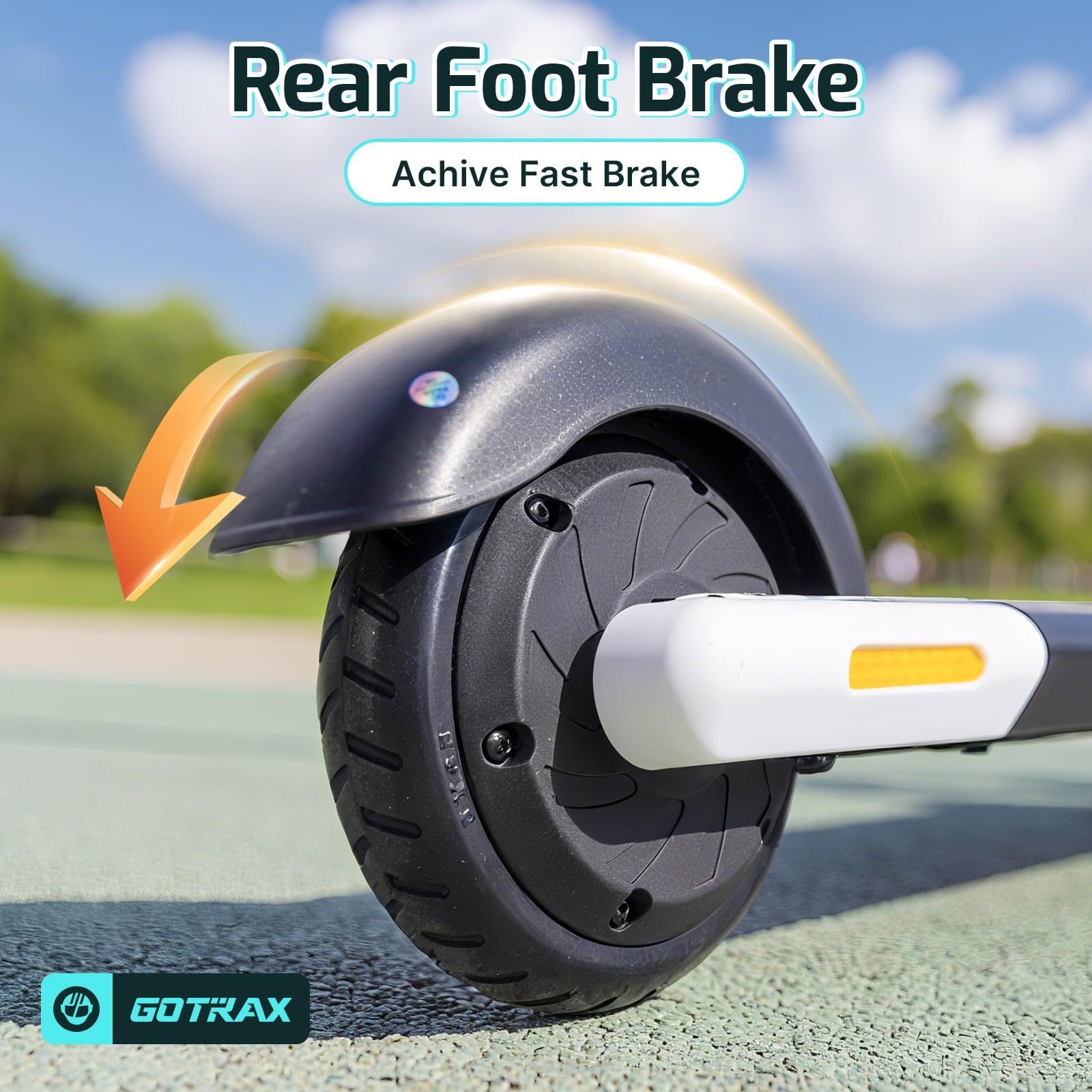 Gotrax GKS Mini Electric Scooter for Kids 6-12, Max 3.75 Miles & 7.5 Mph by 150W Motor, 6 Wheel, Thumb Control Easy to Ride &