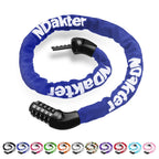 Ndakter Bike Chain Lock, 5-Digit Combination Anti-Theft Bicycle Lock, 32 Feet Long Security Resettable Bike Locks Heavy Duty For
