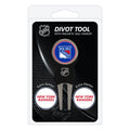 Team Golf Nhl New York Rangers Divot Tool Pack With 3 Golf Ball Markers Divot Tool With 3 Golf Ball Markers Pack, Markers Are Re