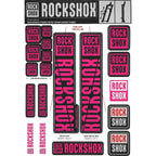Rockshox Decal Kit, 35Mm, Magenta Color Matching Kit