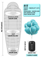 Bessport Mummy Sleeping Bag  15-45 ? Extreme 3-4 Season Sleeping Bag For Adults Cold Weather- Warm And Washable, For Hiking Trav