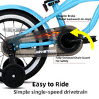 Joystar 14 Inch Kids Bike With Training Wheels For Ages 3-5 Years Old Girls Boys Bike Toddler Bike Beach Cruiser Kids Bicycle Bl