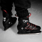 K2 F.I.T. Ice Mens Ice Skates 2022 - Black/Red / 8.5
