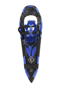 Crescent Moon All Terrian Unisex Snowshoe - Sawtooth 27 (Blue): Unisex All Terrain Snowshoe with Award Winning Single Loop Pull 
