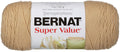 Bernat Super Value Yarn, 7 Oz, Gauge 4 Medium Worsted, Dark Heather