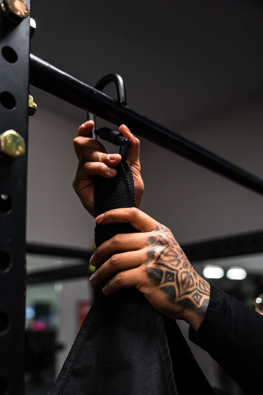 Gymreapers Hanging Ab Straps For Core Strength And Abdominal Training - Padded Adjustable Arm Supports For Bodyweight Exercises