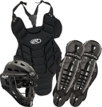 Rawlings P2Cstb-B Players Series Catchers Set T-Ball Ages 6  Under Blacksilver