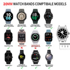 Elastics Watch Band For Samsung Galaxy Watch 5 Bandgalaxy Watch 4 Band5 Pro 45Mm4 Classic 46Mm 42Mm3 41Mm42Mmactive 2,Stretch Br