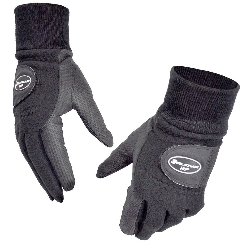 Orlimar Women'S Winter Performance Fleece Golf Gloves (Pair), Black, Medium