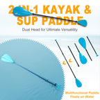 Freein Inflatable Stand Up Paddle Board ,Capacity 2-In-1 Sup/Kayak With Adjustable Seat ,Electric Pump Adapter ,Non-Slip Diamond