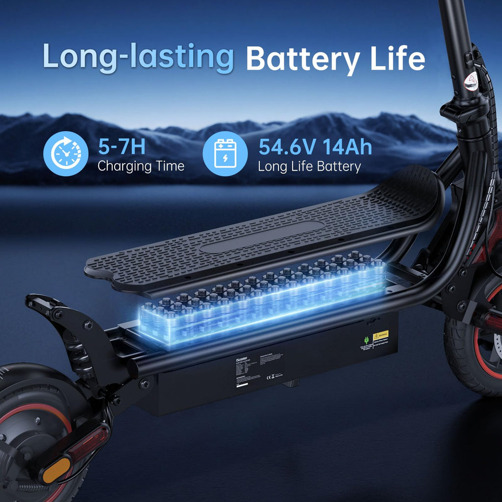 HopCycle Electric Scooter for Adults, 1000W Peak Motor, 25 MPH, 28 Miles Long Range, 9.3 Pneumatic Tires, Foldable Commuter E Sc