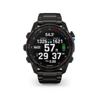 Garmin Descent Mk3I, Dive Computer And Multisport Gps Smartwatch, Air Integration, Black Titanium