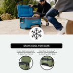 Igloo Oil Green 52 Qt Bmx Cooler