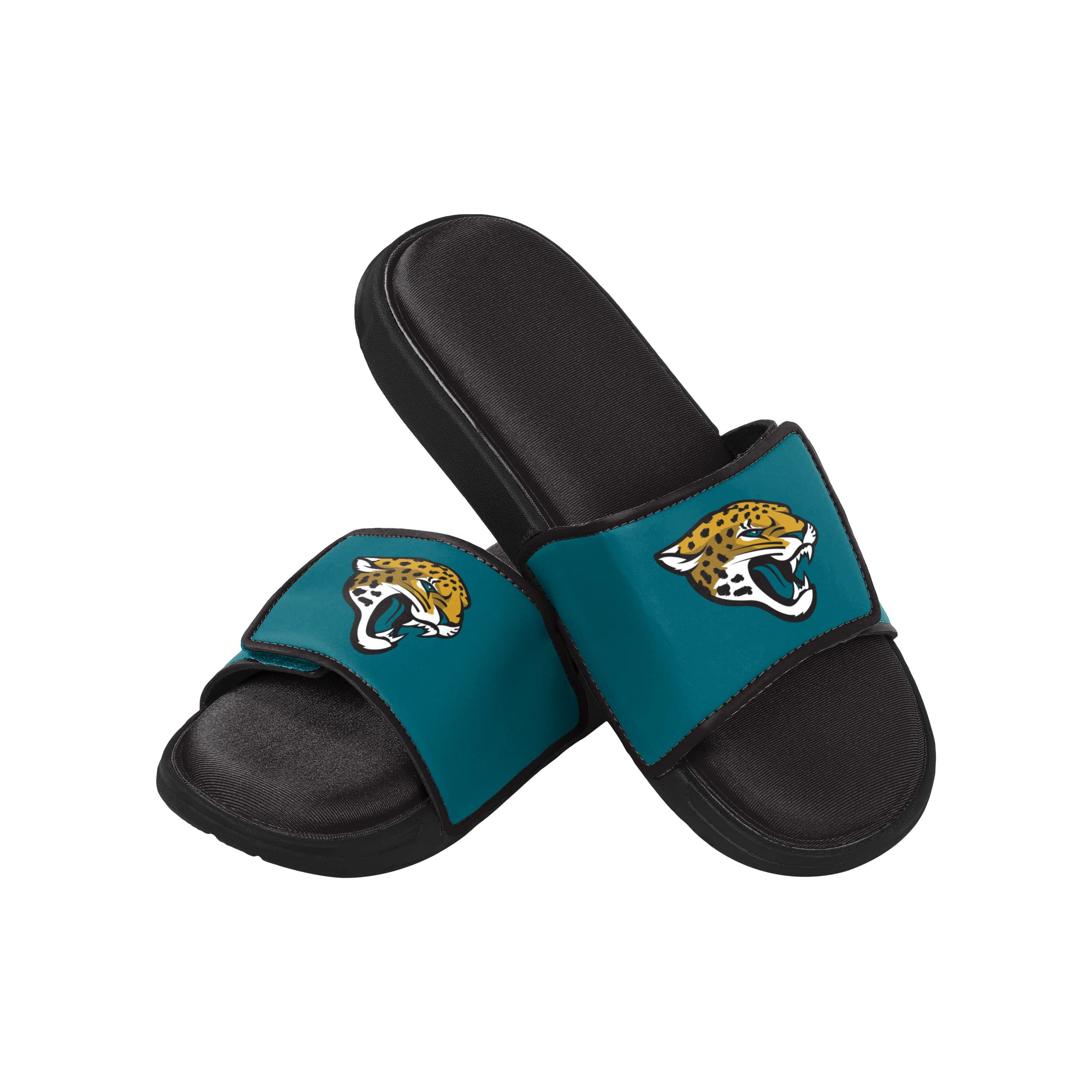 FOCO Jacksonville Jaguars NFL Mens Foam Sport Slide - M