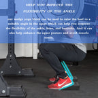 2 Pack Squat Wedge Blocks - Non Slip Professional Squat Ramp For Heel Elevated Squats Calf Raises Platform, For Men Women, Slant