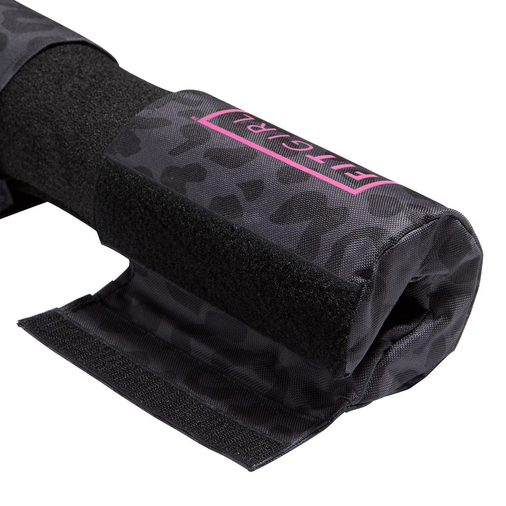 FITGIRL - Squat Pad and Hip Thrust Pad for Leg Day, Barbell Pad Stays in Place Secure, Thick Cushion for Comfortable Squats Lung