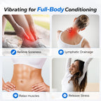 Merach Vibration Plate Exercise Machine, Whole Body Workout Equipment For Women, Bluetooth And Silicone Pedal, Vibration Plate F