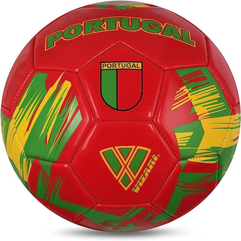 National Team Soccer Balls-Portugal Red - Vizari Sports