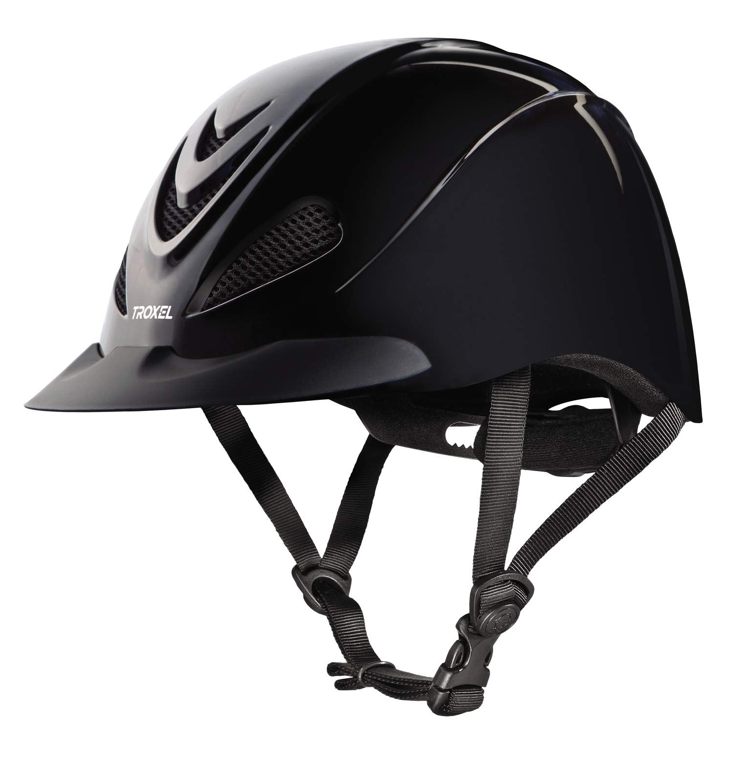 Troxel Liberty Ultralight Horse Riding Helmet, Low-Profile Adjustable Design, Safety Horseback Riding Gear, Medium (7-7-1/4), Bl