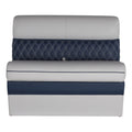 Lippert Sunset Collection 36 Straight Pontoon Bench Seat, Contoured Foam Cushioning, Durable Marine-Grade Vinyl, Built-In Dry St