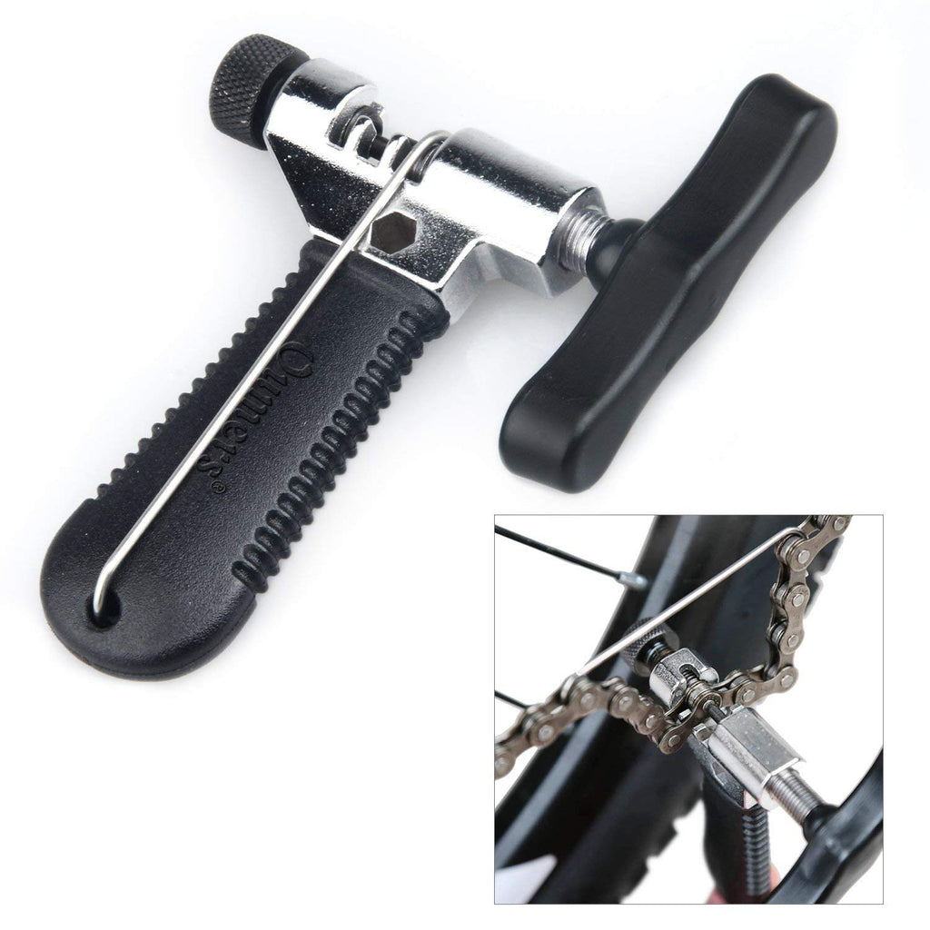 Oumers Universal Bike Chain Tool With Chain Hook, Road And Mountain Bicycle Chain Repair Tool, Bike Chain Splitter Cutter Breake