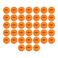 Stiga 1-Star Orange Table Tennis Balls - 6-Pack, 46-Pack, 38-Pack