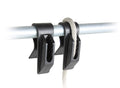 Folbe F045 - Quick Tender - Boat Fender Hanger Adjuster Clip (Sold In Pairs) - Fits 1 1/4'' (32 Mm) Rails - Black