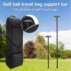 Komclub 2Pcs Golf Travel Bag Support System Sturdy Aluminum Alloy Rod Golf Support Stick Protector Travel Protection Excellent D